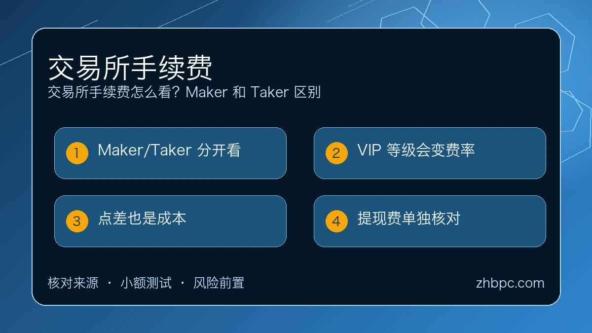 交易所手续费怎么看？Maker 和 Taker 区别 图 1