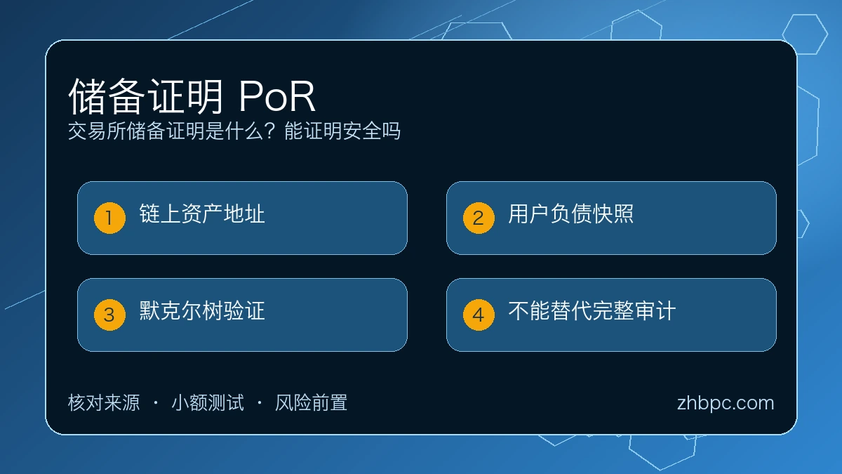 交易所储备证明是什么？能证明安全吗 图 1