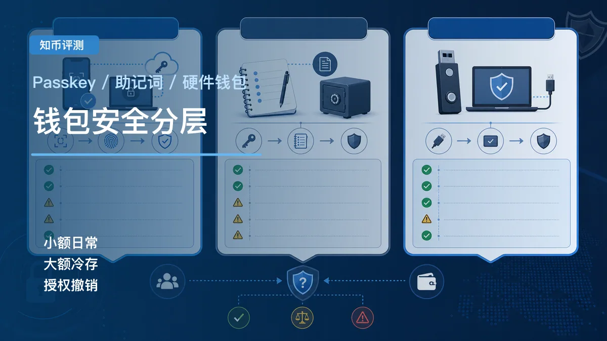 Passkey钱包安全吗？和助记词区别 图 1