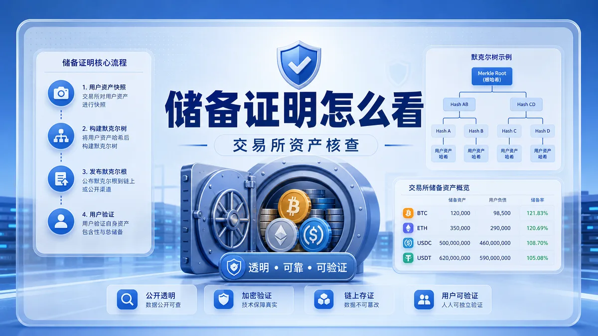 储备证明怎么看？交易所安全吗