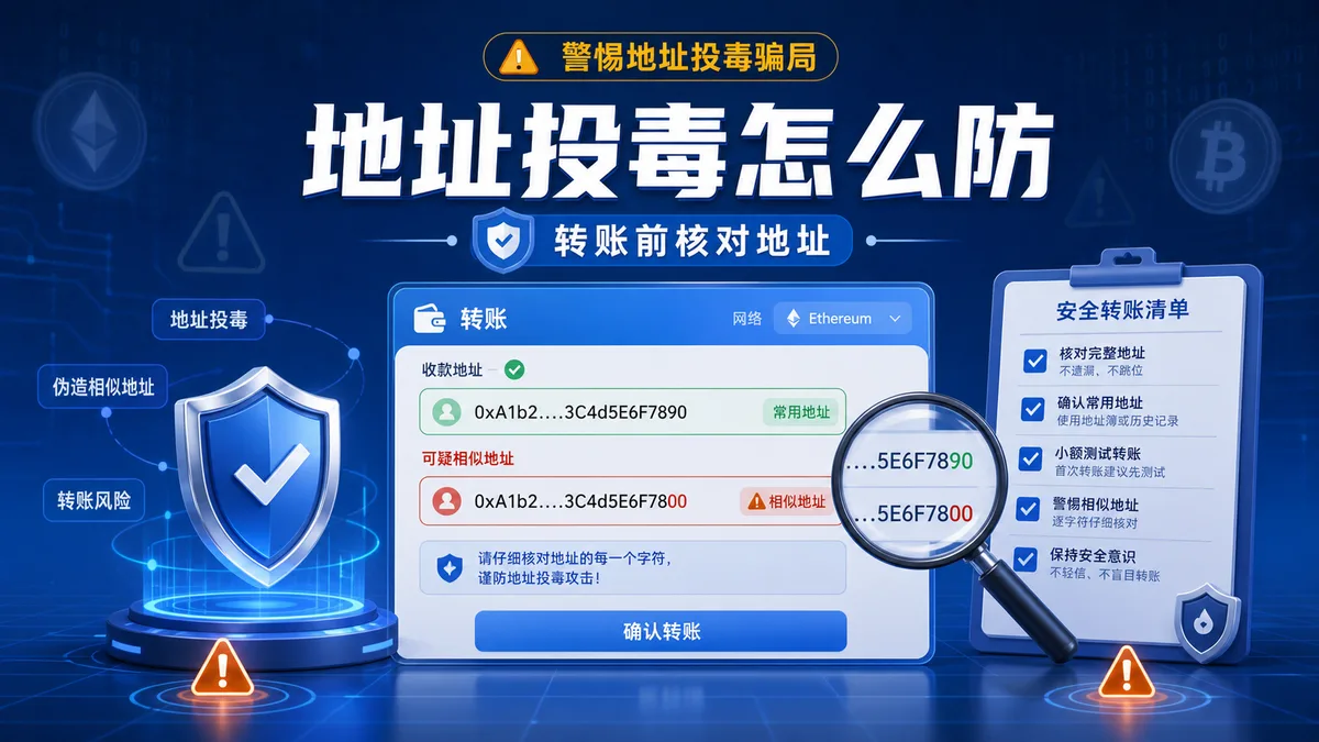 地址投毒是什么？转账怎么防