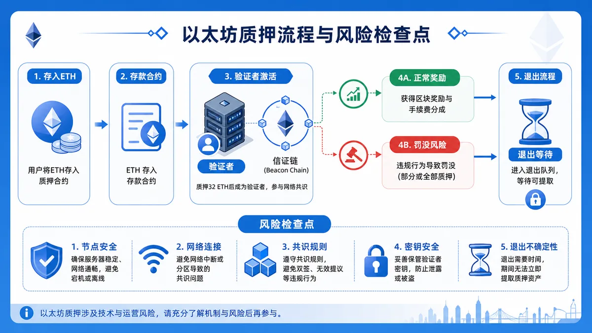 以太坊质押是什么？验证者风险 图 1