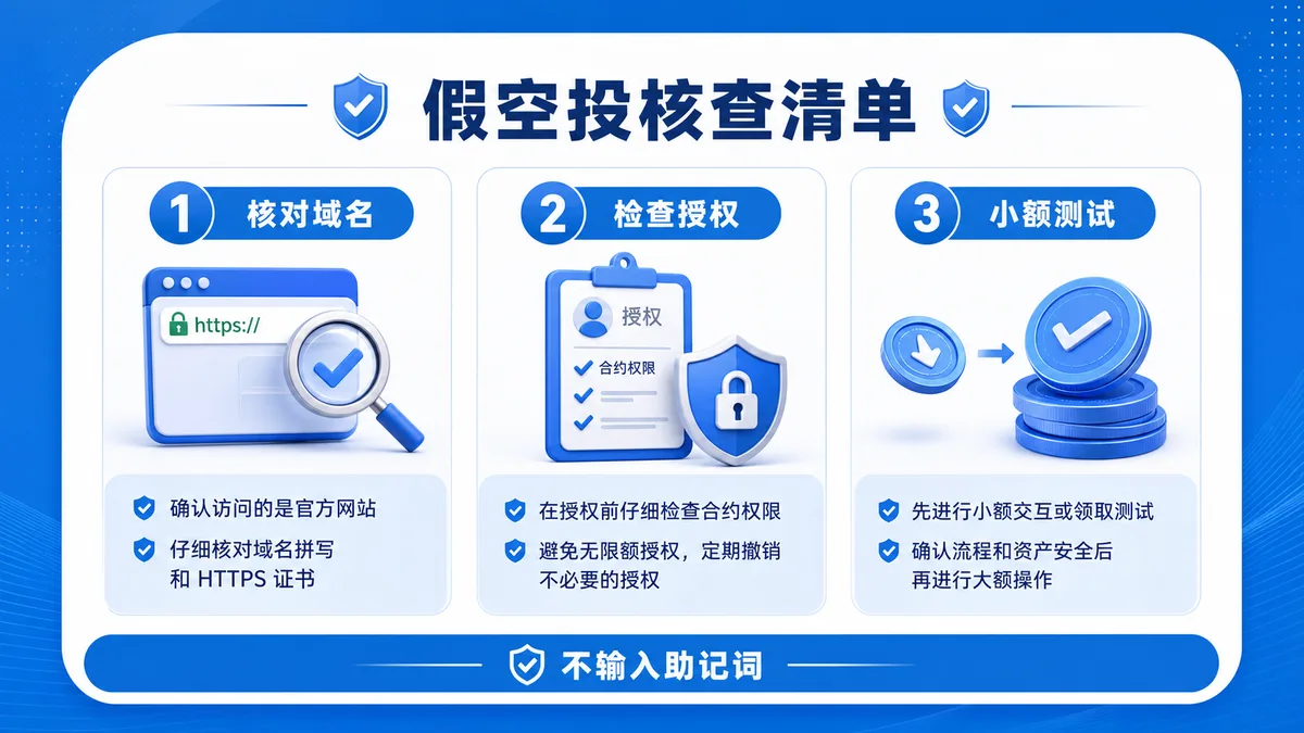 假空投钓鱼怎么防？授权怎么看 图 1