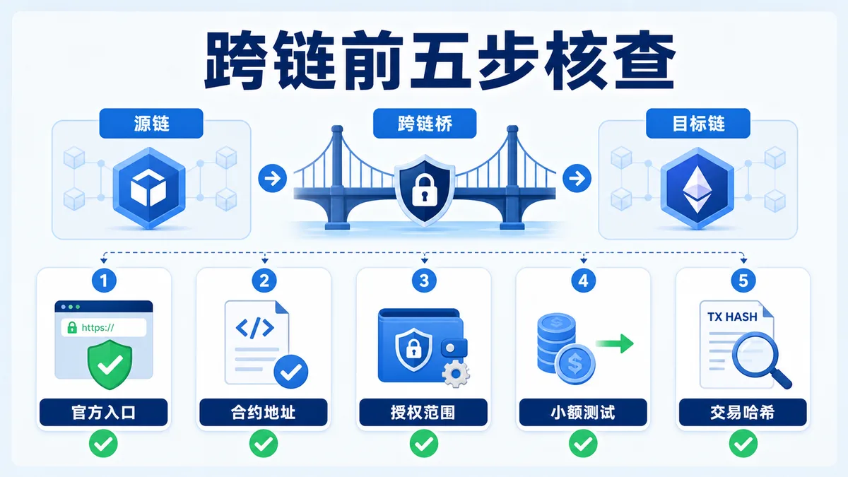 跨链转账前怎么查？风险清单 图 1