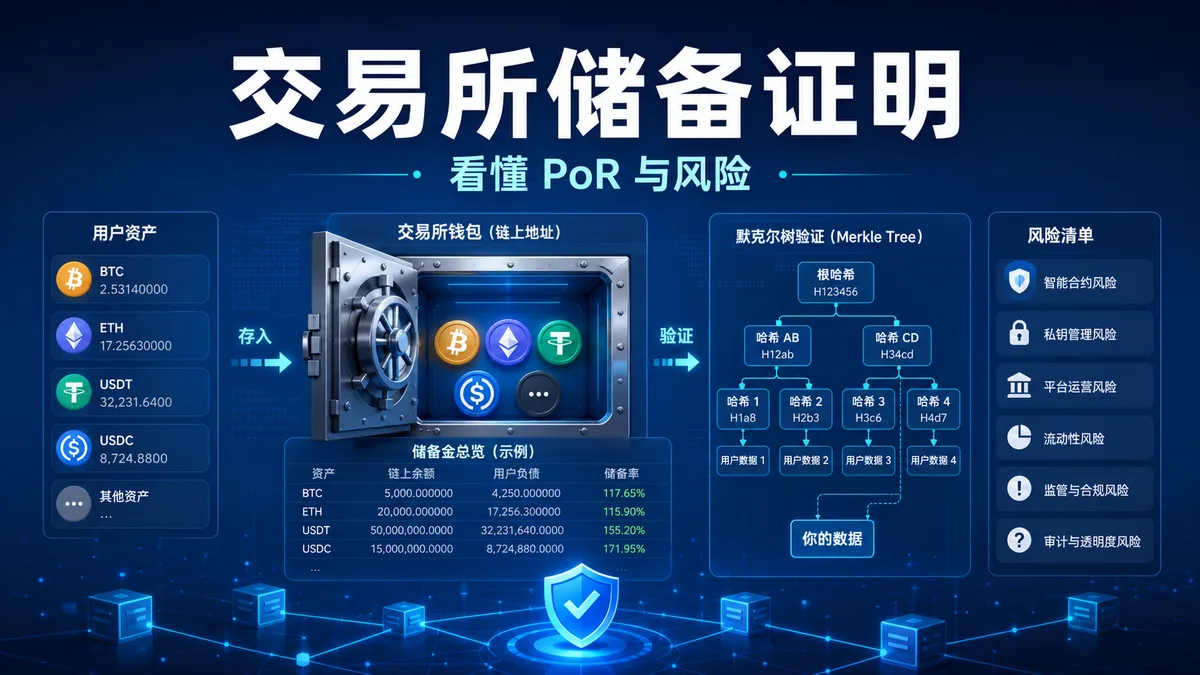 交易所储备证明怎么看？风险清单