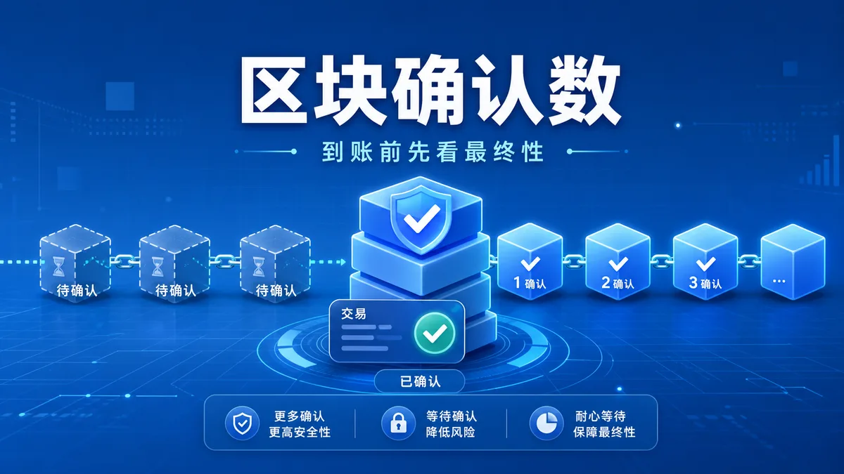 区块确认数是什么？到账风险怎么看