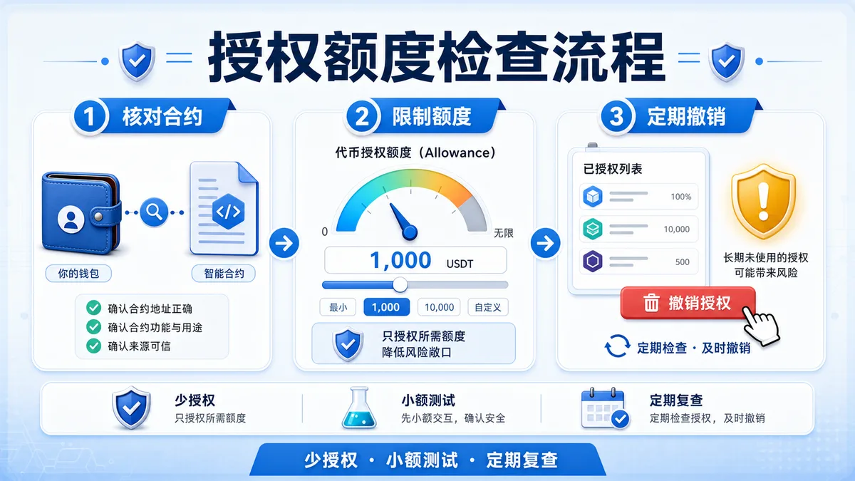 Token授权额度怎么查？钱包风险 图 1