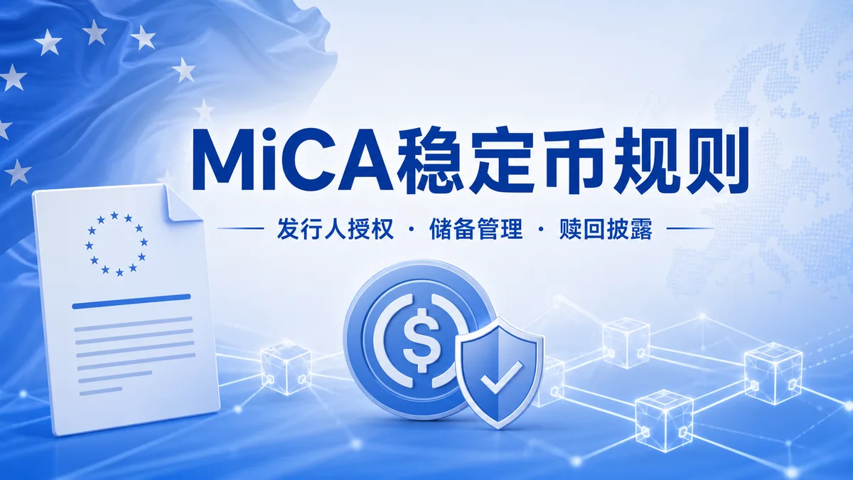MiCA稳定币规则是什么？