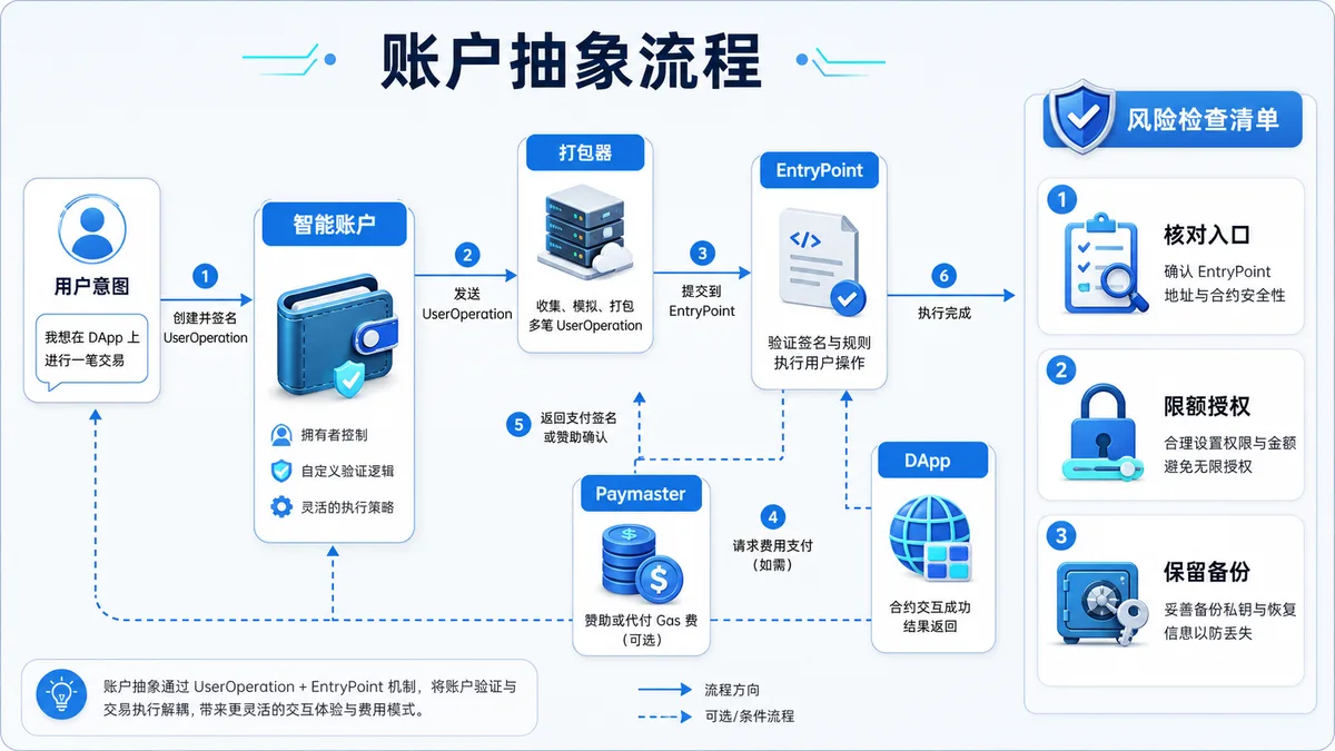 账户抽象是什么？钱包风险 图 1