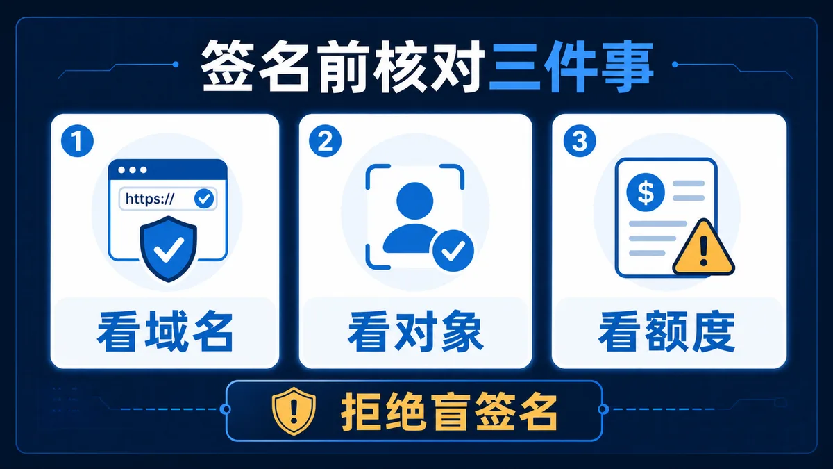 盲签名是什么？钱包签名前如何避险 图 1