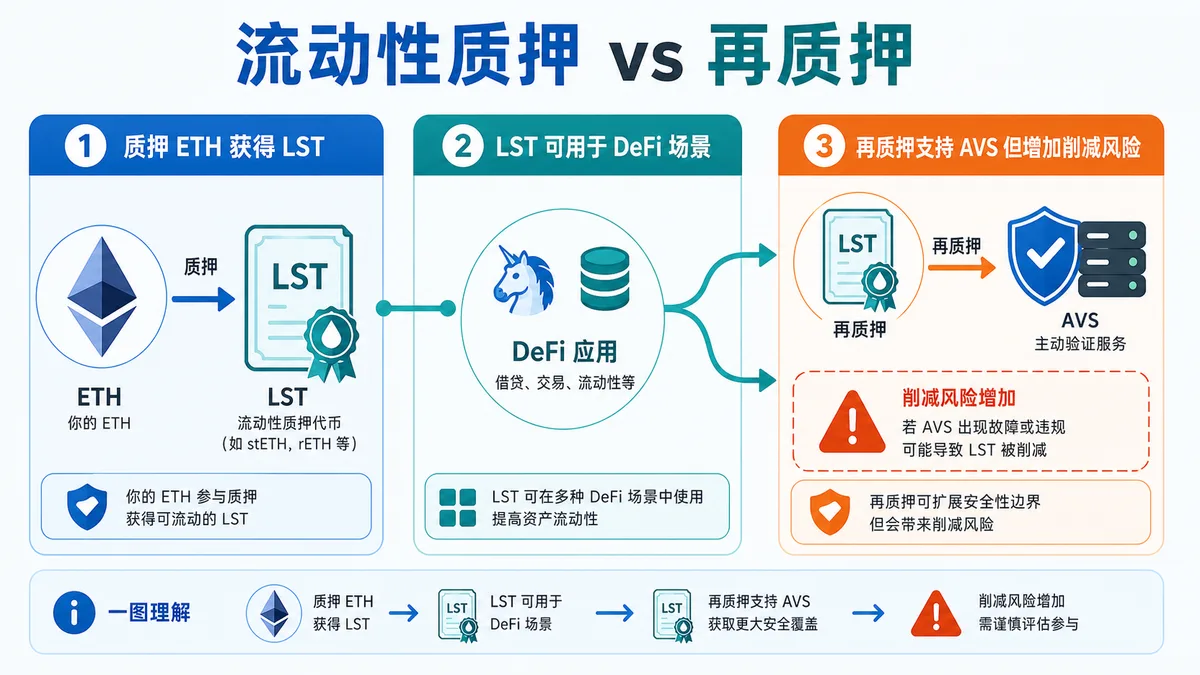 再质押是什么？LST与AVS风险 图 1