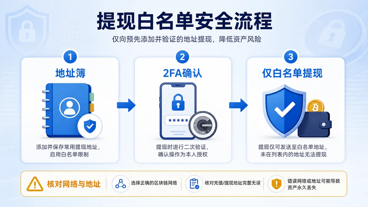 提现白名单是什么？交易所风控 图 1