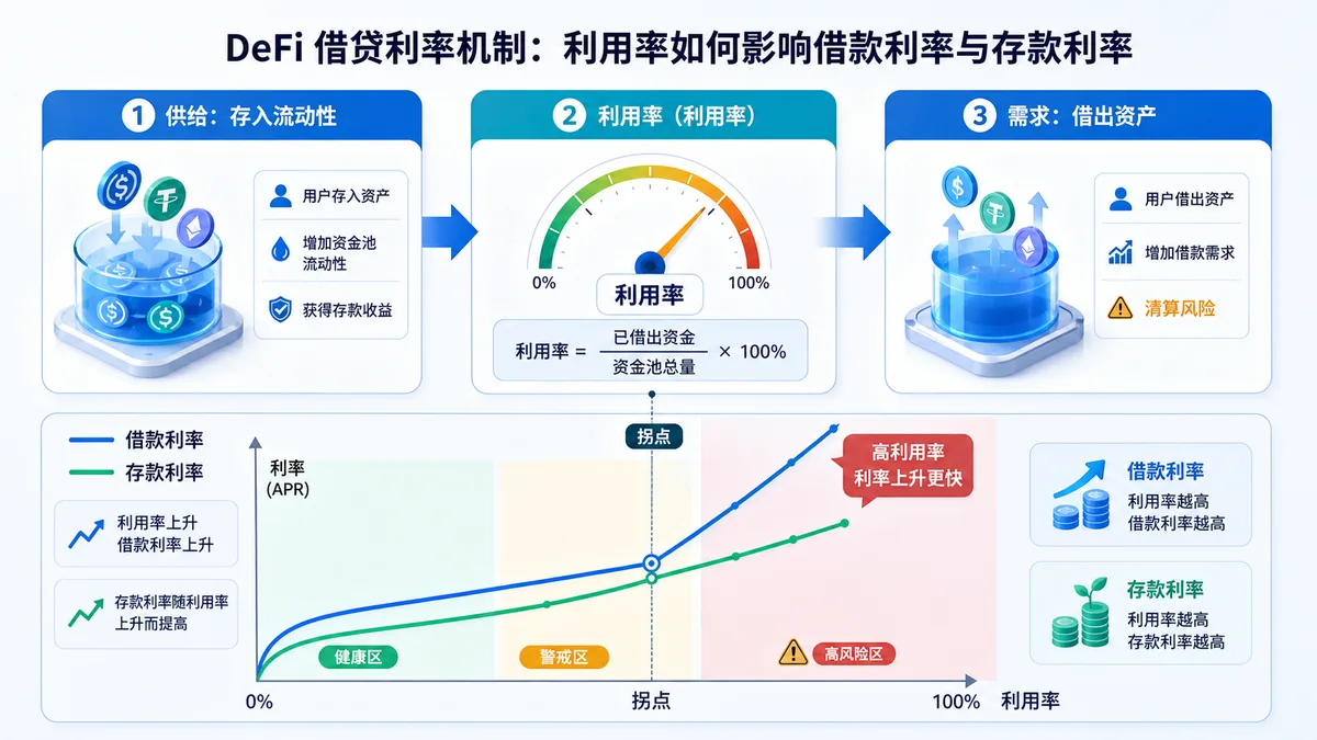 链上借贷利率怎么来？ 图 1