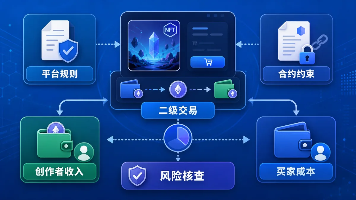 NFT版税怎么看？平台规则区别 图 1