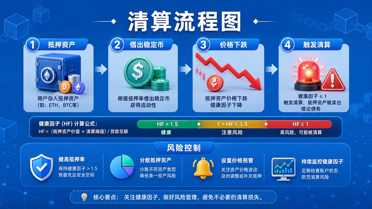 DeFi清算是什么？借贷风险 图 1