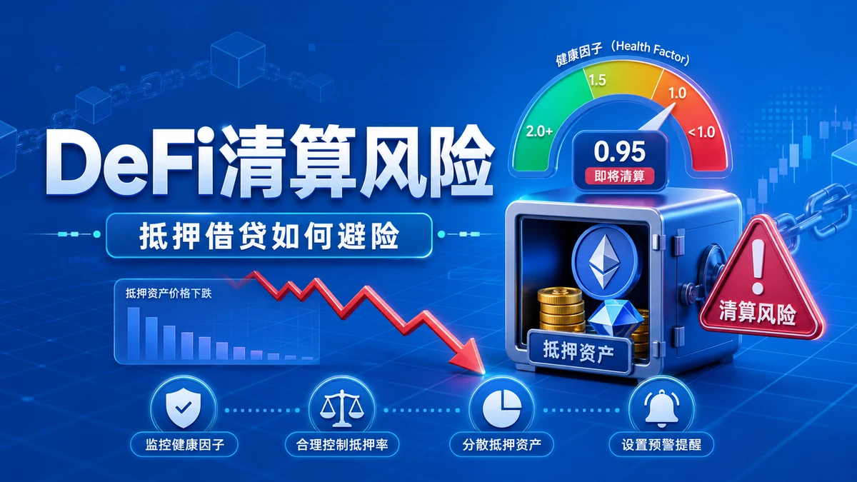 DeFi清算是什么？借贷风险