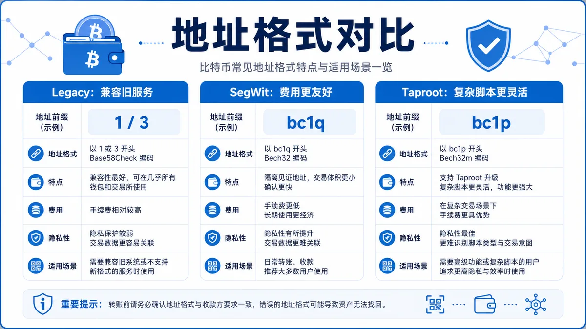 比特币地址类型是什么？ 图 1