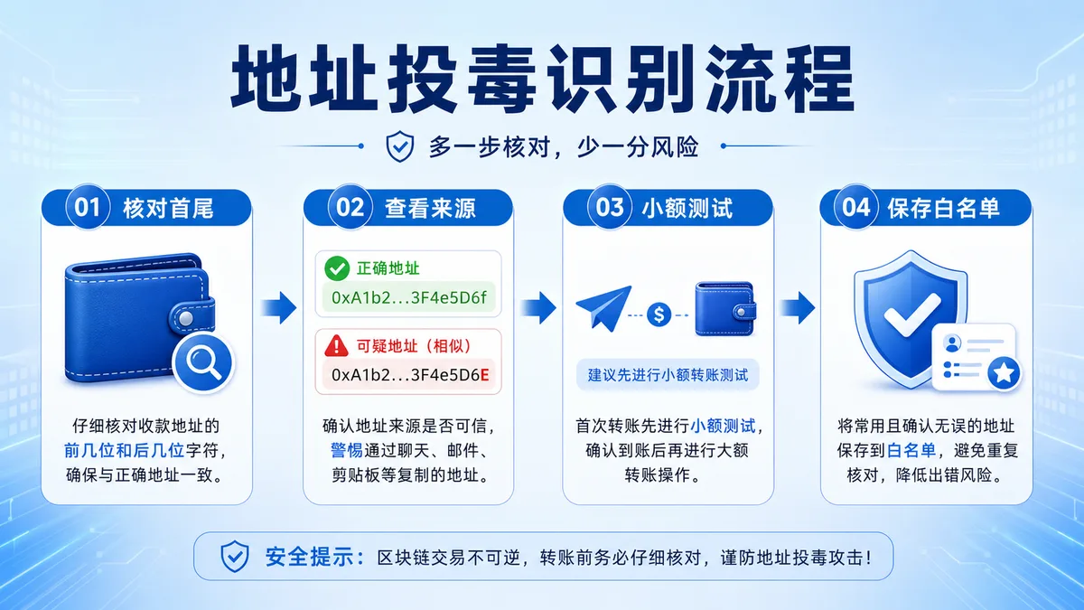 地址投毒是什么？转账怎么防 