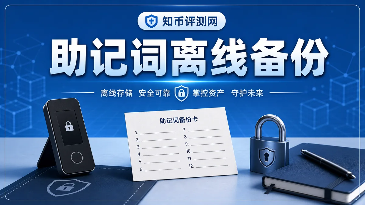 助记词离线备份怎么做？