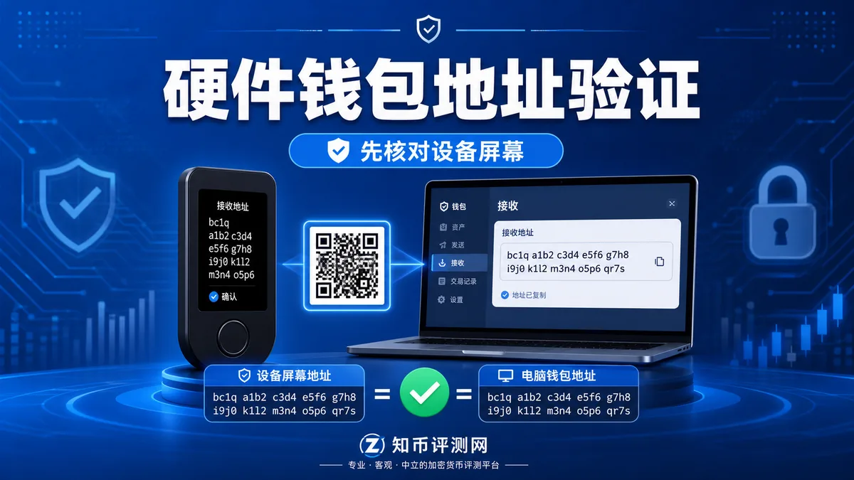 硬件钱包地址怎么验证？