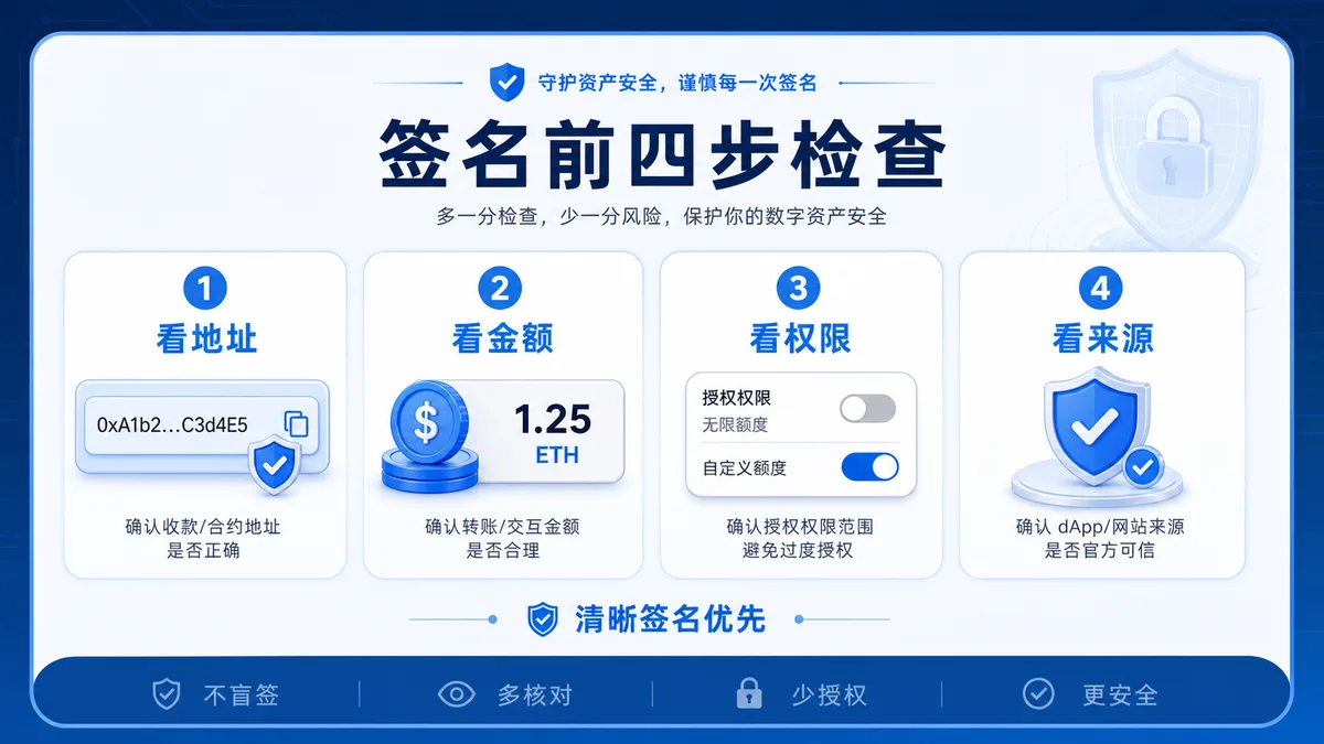 盲签风险是什么？签名前四查 