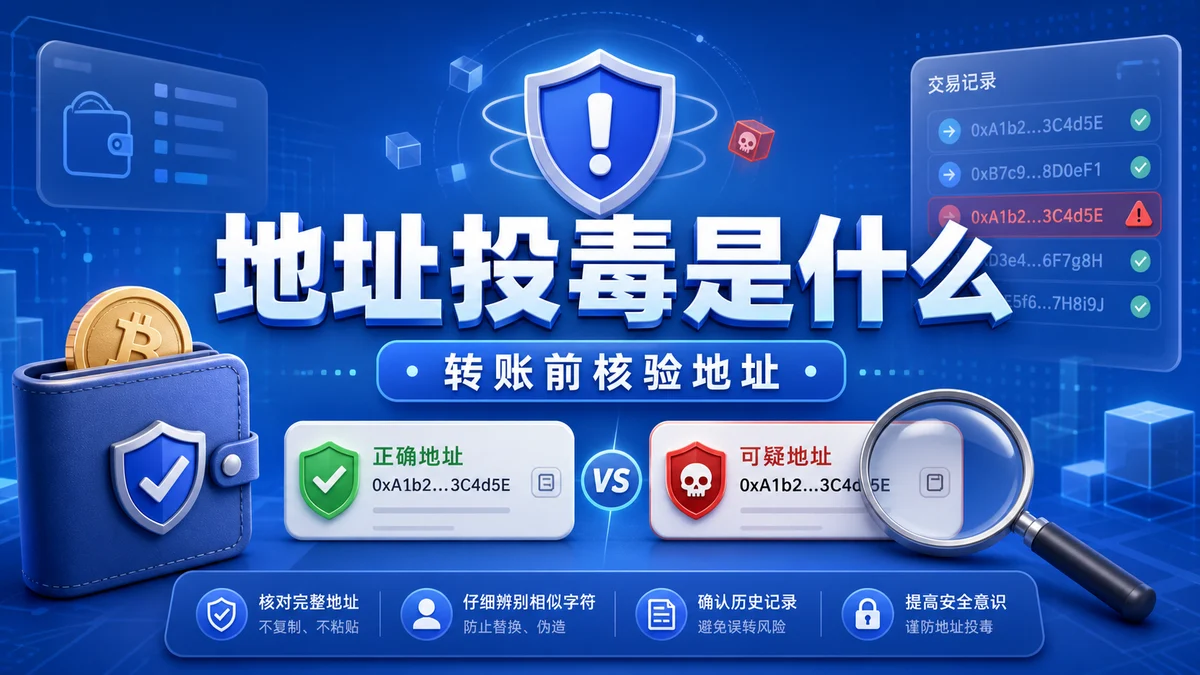 地址投毒是什么？转账前怎么防