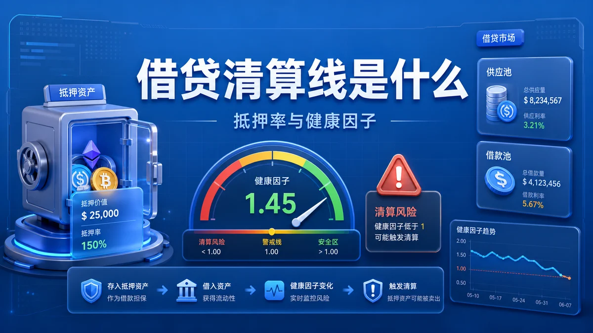 借贷清算线是什么？爆仓前看懂