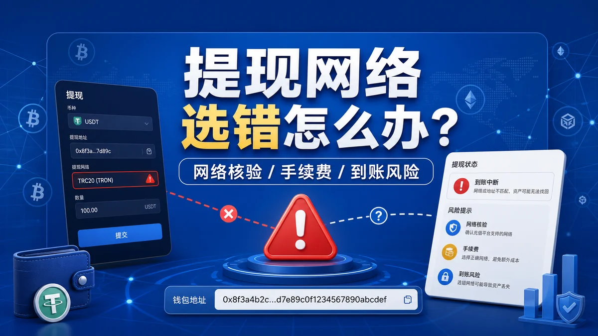 提现网络选错怎么办？先看规则