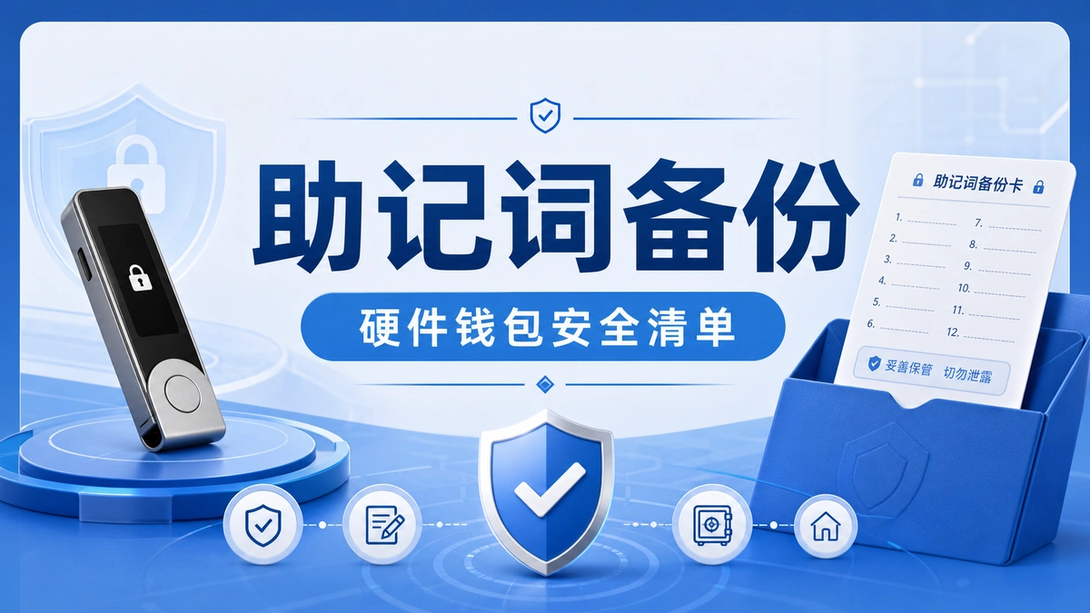 助记词备份怎么做才安全？