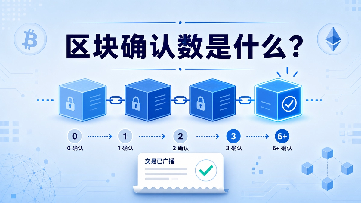 区块确认数是什么？到账怎么看