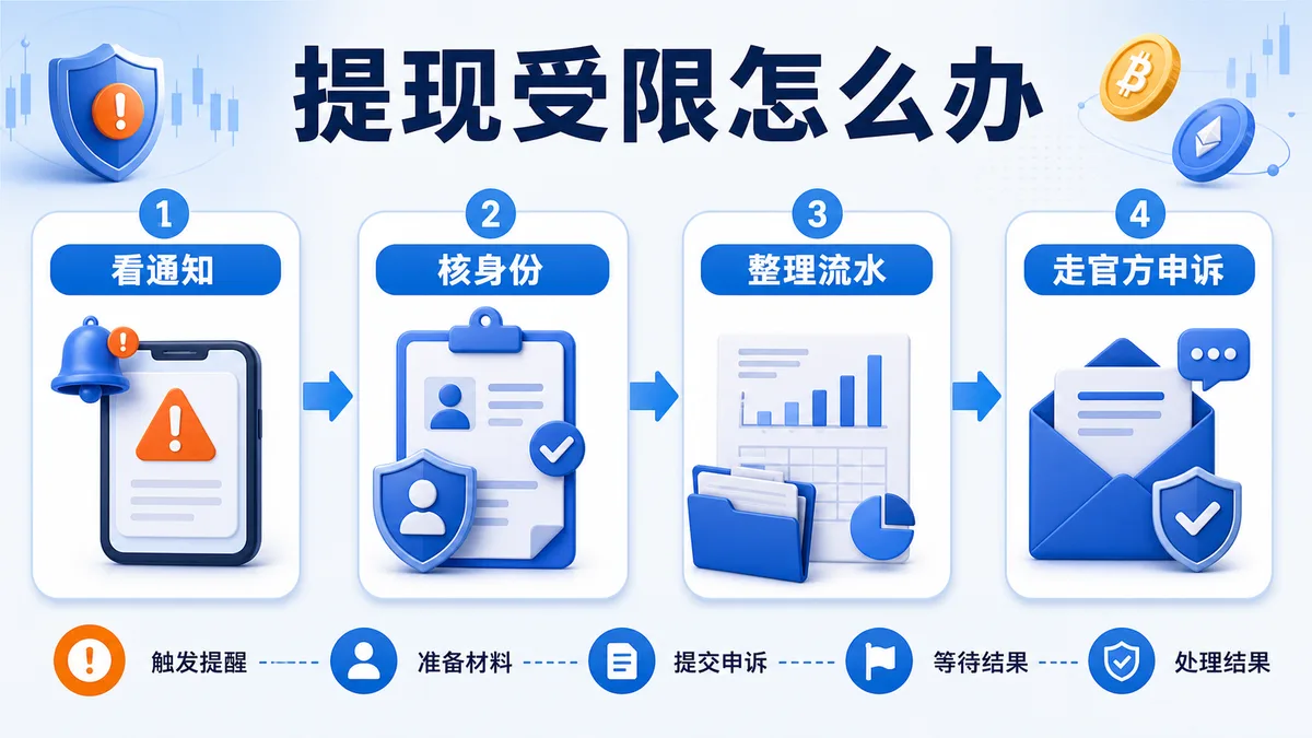 提现受限怎么办？申诉材料清单 