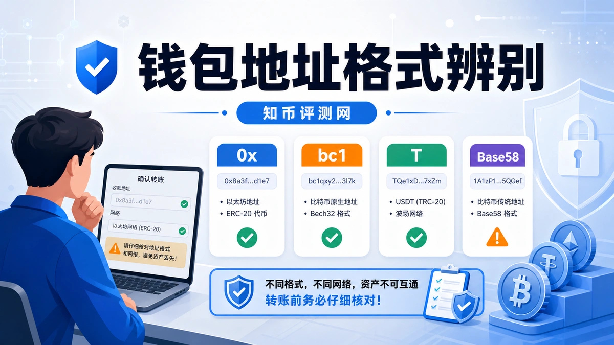 钱包地址格式怎么辨别？