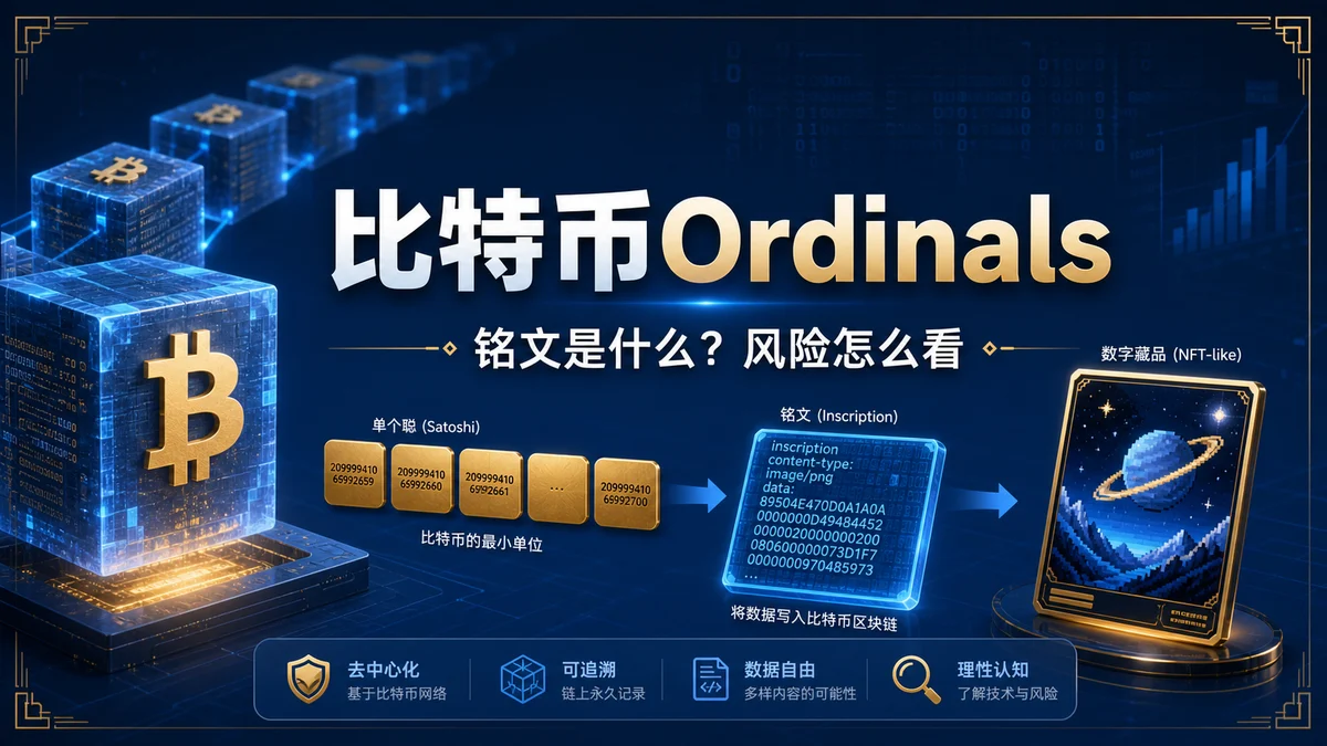 比特币Ordinals是什么？