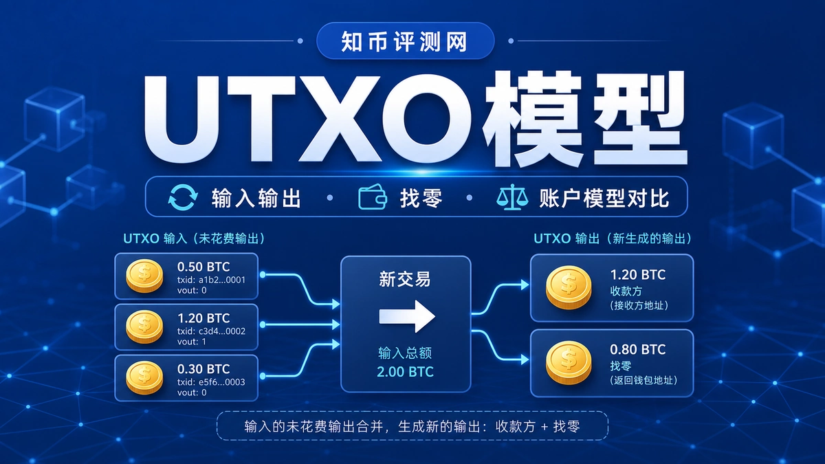 UTXO是什么？和账户模型区别