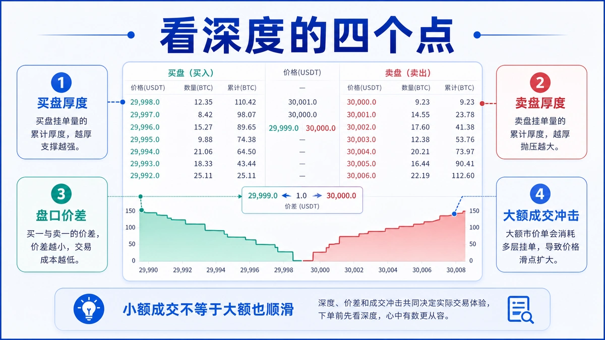 交易深度怎么看才靠谱？ 