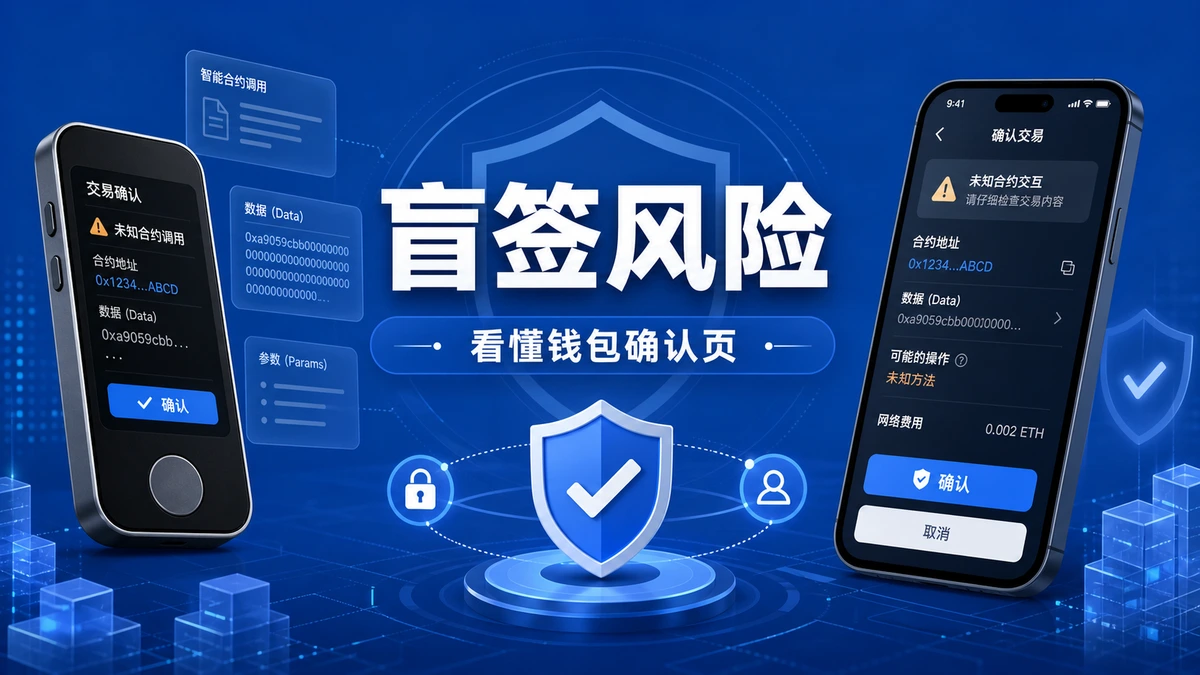 盲签是什么？钱包确认页怎么看