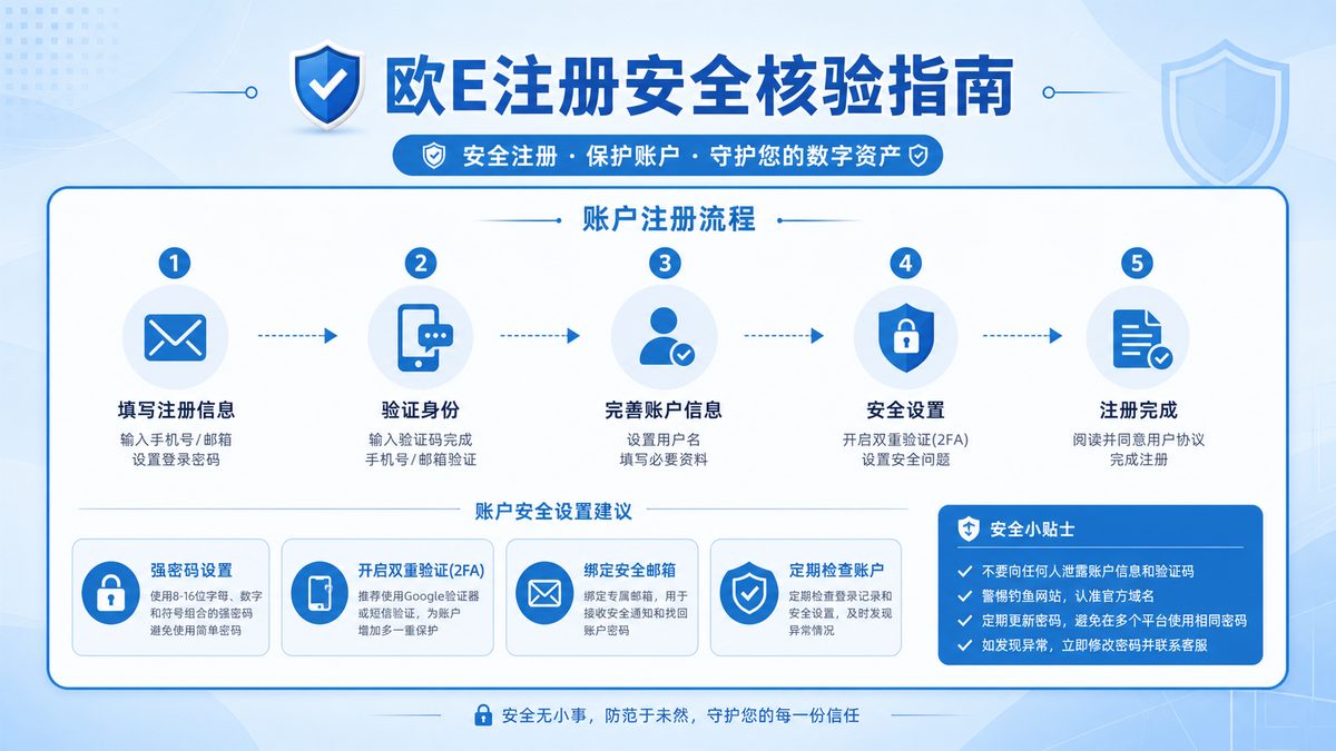 欧E注册前要完成哪些核验？