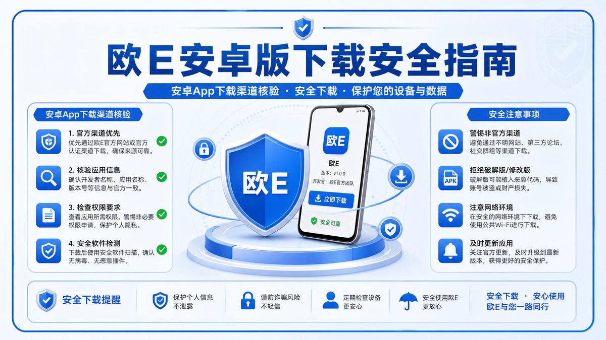 欧E安卓版下载从哪个渠道更可靠？