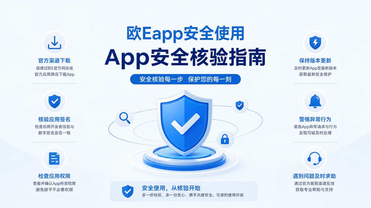 欧Eapp下载和使用前怎么保证安全？