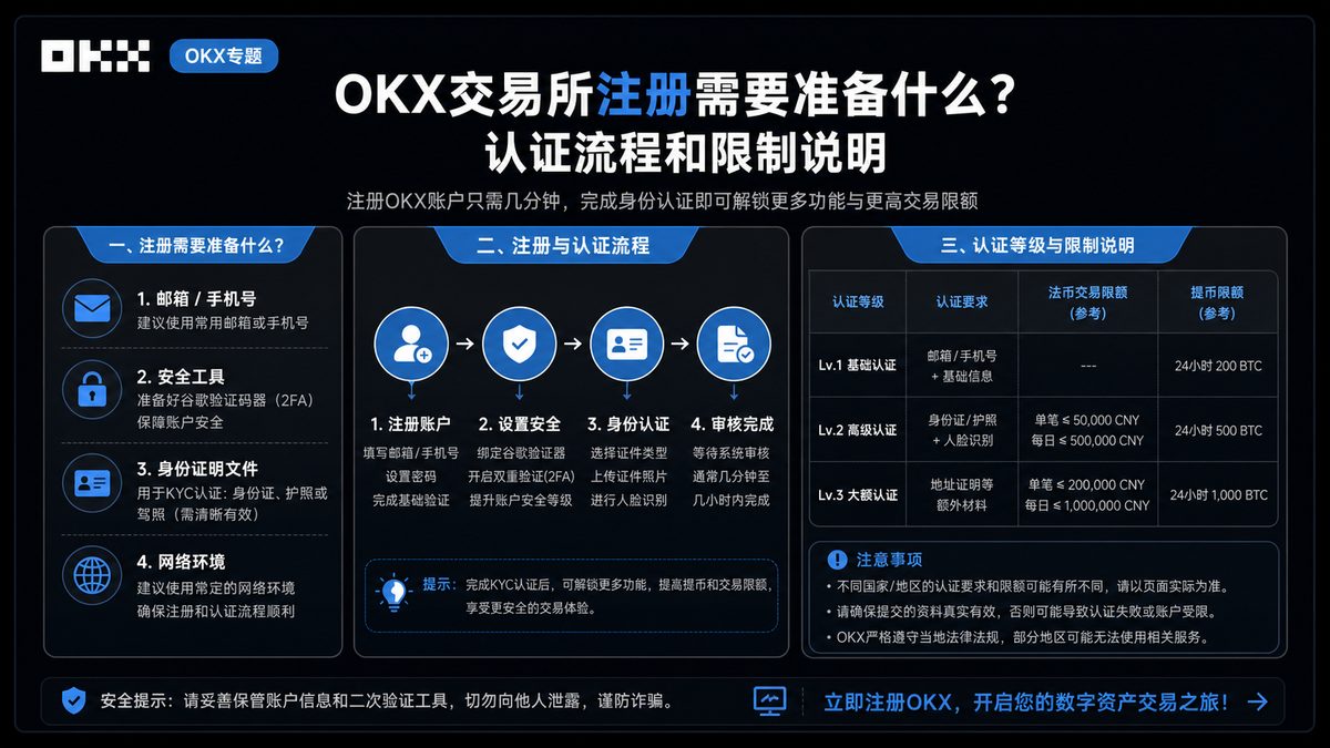 o易交易所注册需要准备什么？认证流程和限制说明 图 1