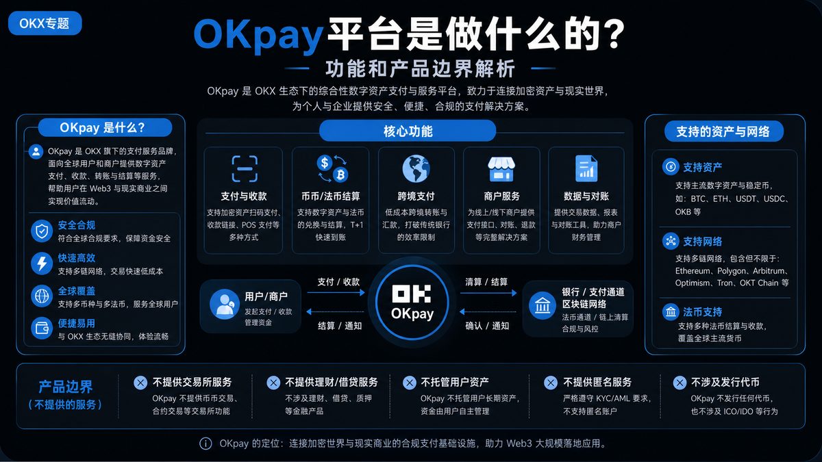 OKpay平台是做什么的？功能和产品边界解析 图 1