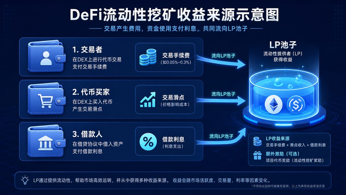 流动性挖矿APY从哪来？三层收益结构拆解 图 1