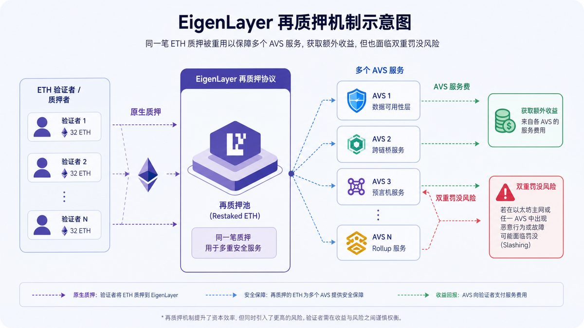 再质押收益的逻辑是什么？风险在谁身上 图 1