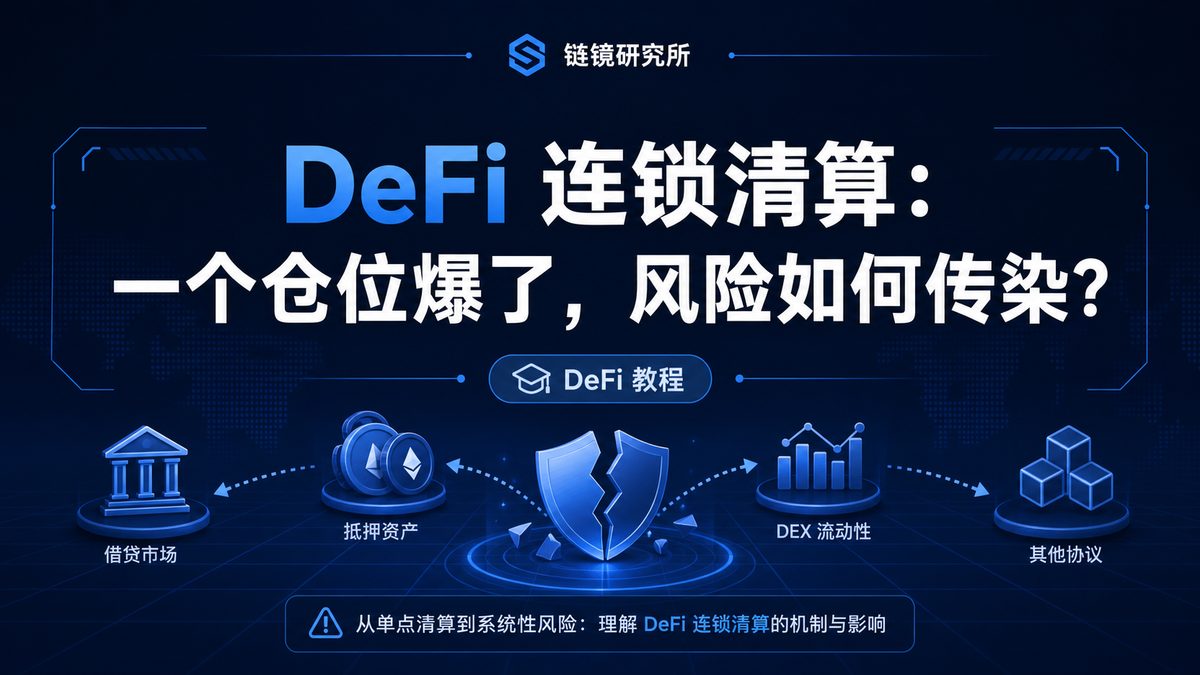 DeFi 连锁清算：一个仓位爆了，风险如何传染？