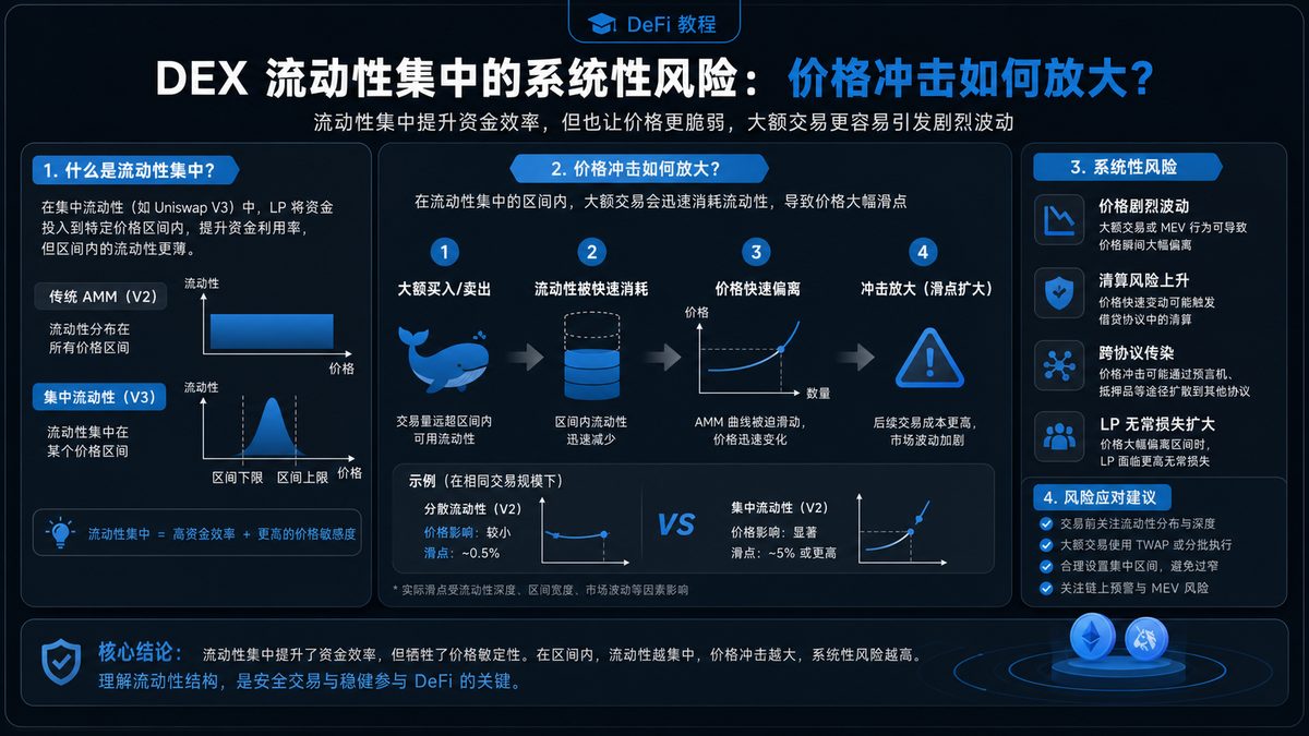 DEX 流动性集中的系统性风险：价格冲击如何放大？ 图 1
