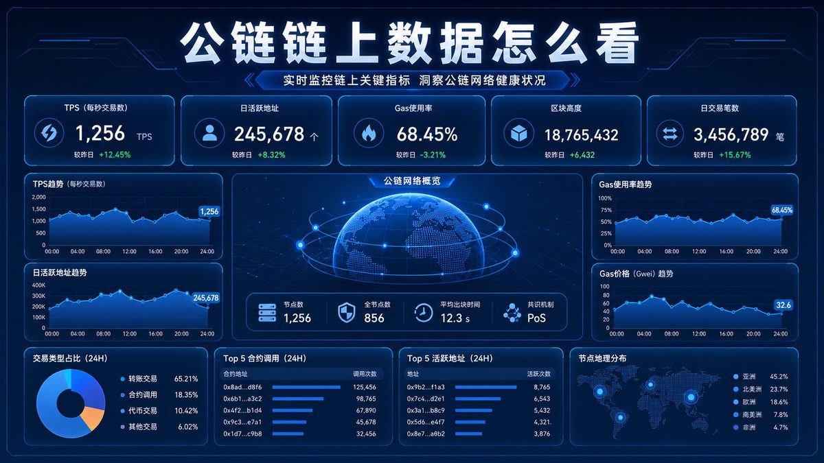 公链日活和TPS怎么看？链上指标核验方法