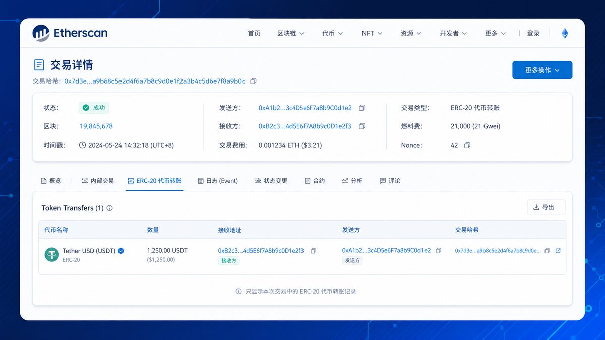 交易哈希（TXID）怎么查？浏览器核验方法 图 1