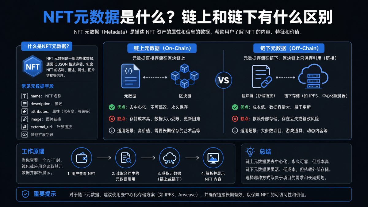 NFT元数据是什么？链上和链下有什么区别 图 1