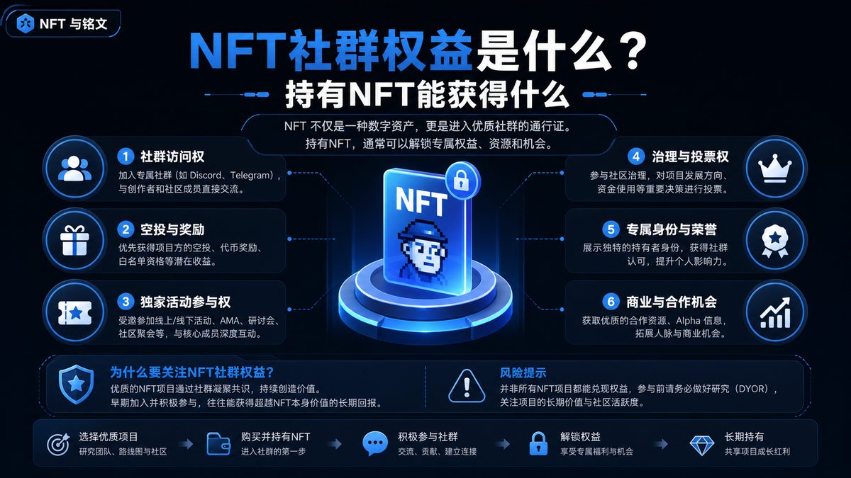 NFT社群权益是什么？持有NFT能获得什么 图 2