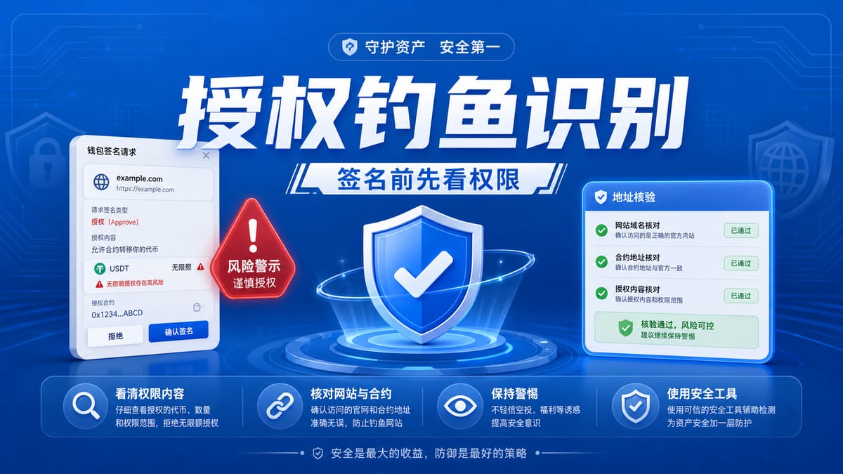 授权钓鱼怎么识别？签名前四查